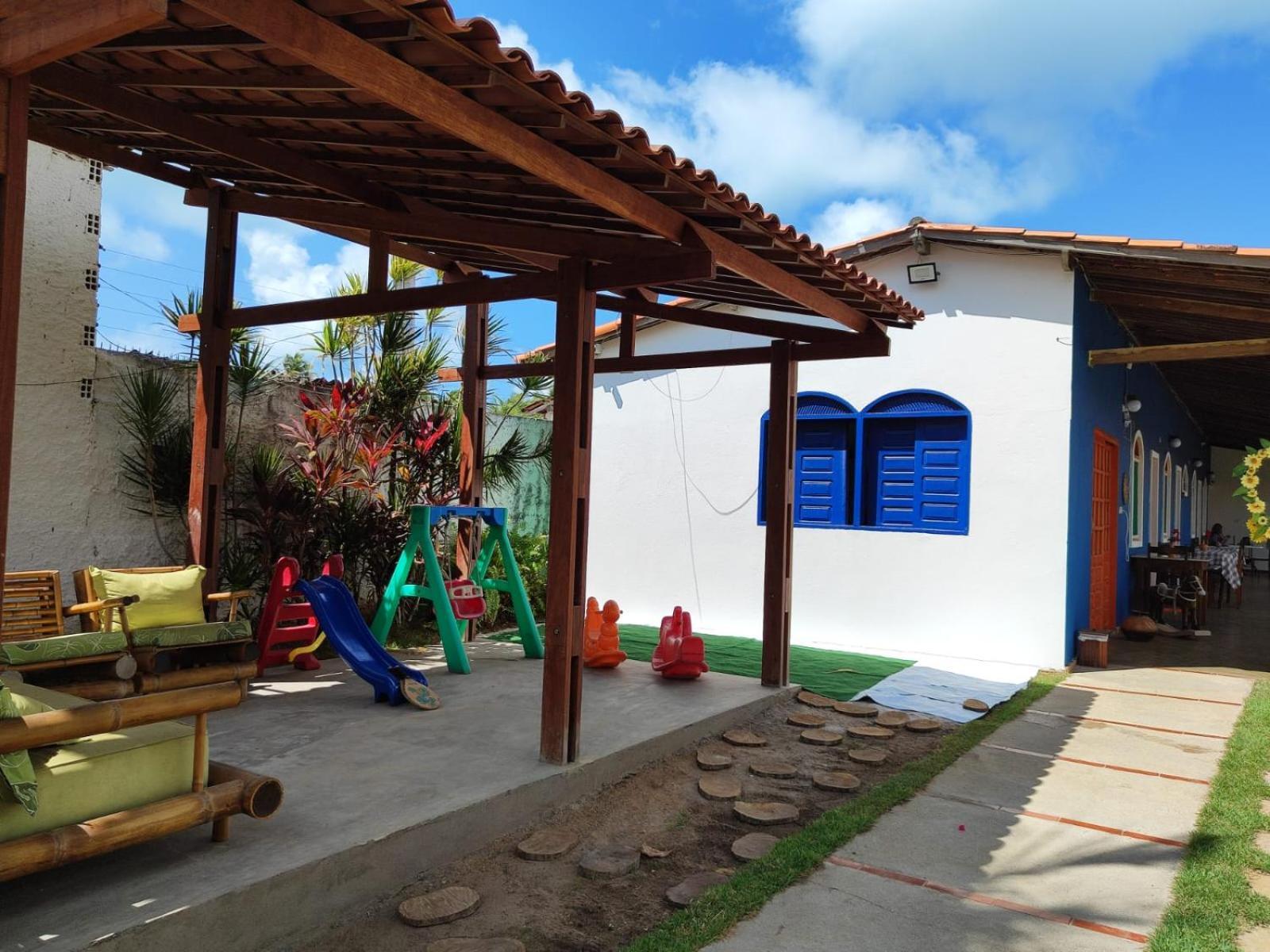 Pousada Luatour Praia Pontal Do コルリッペ エクステリア 写真